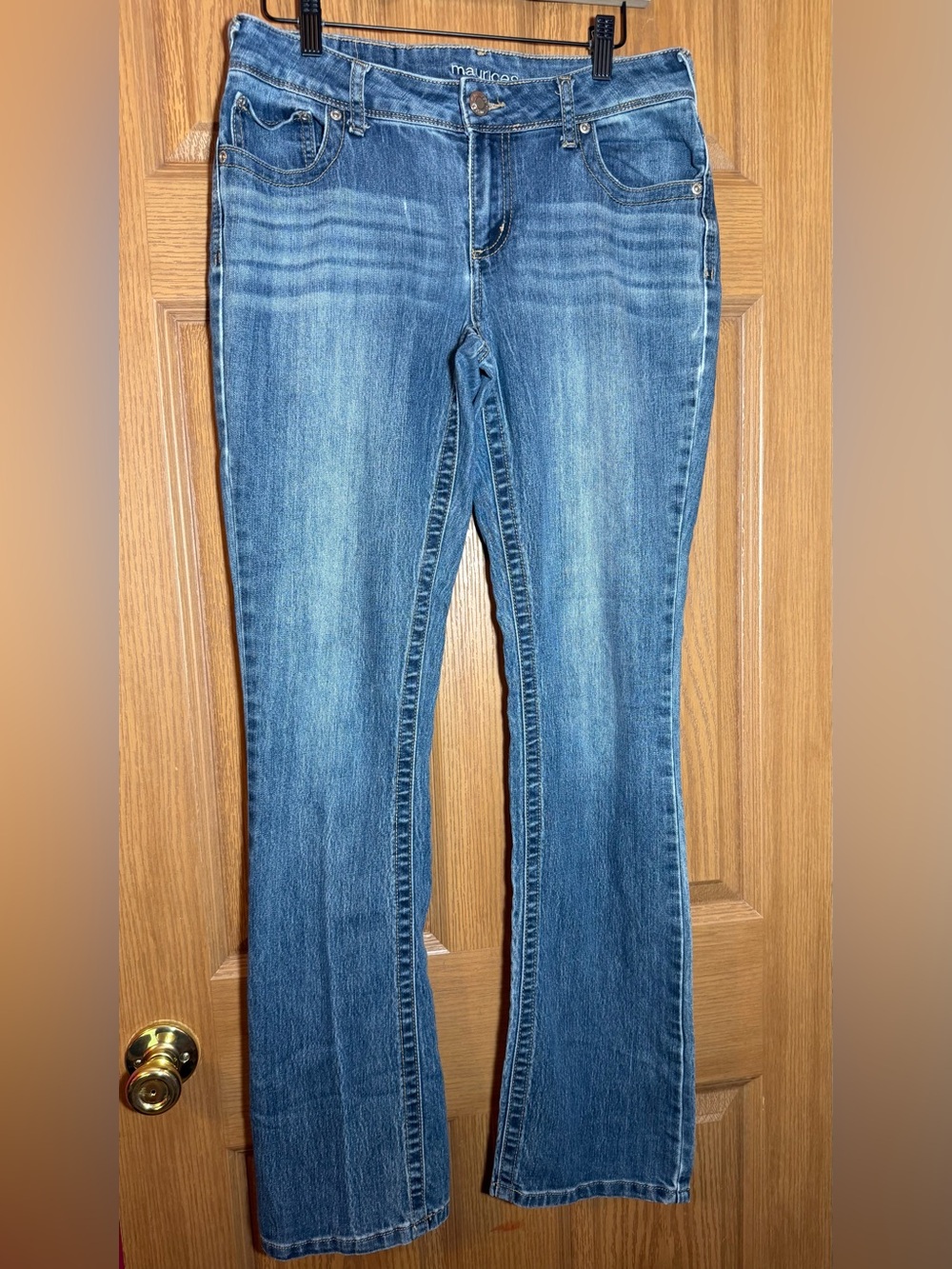 Maurices Blue Wide Leg Jeans